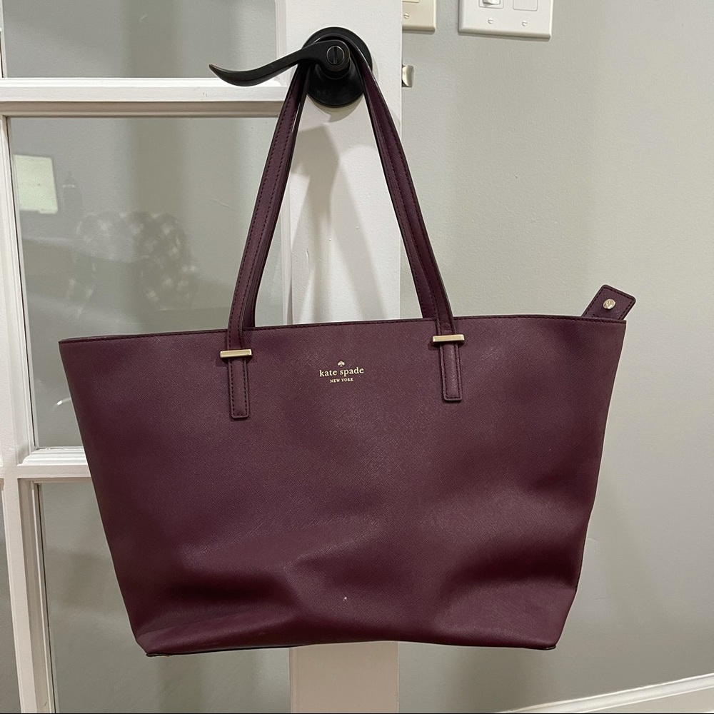Kate spade Burgundy Tote Purse